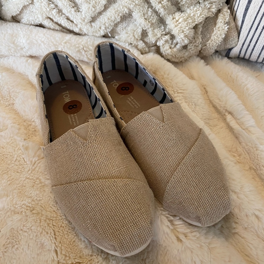 Toms Alpargata Slip On Shoes Size 8 Women’s